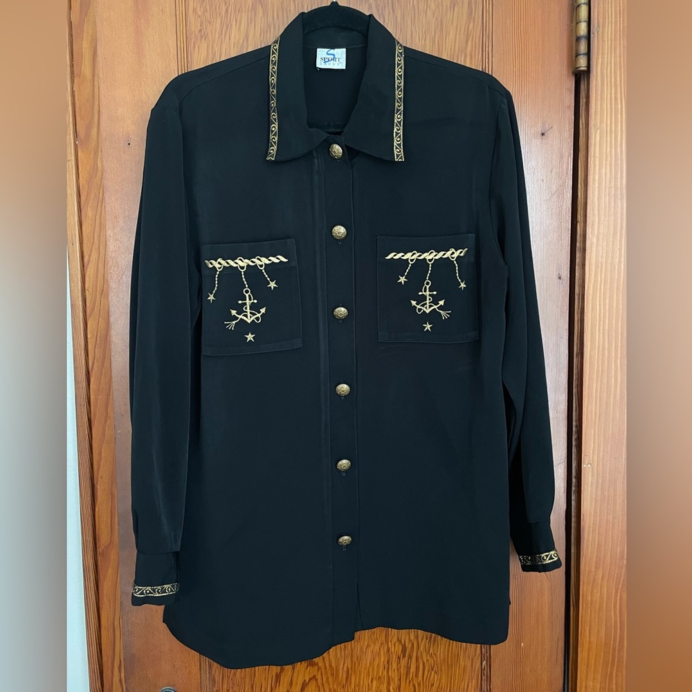 Vintage Nautical Blouse